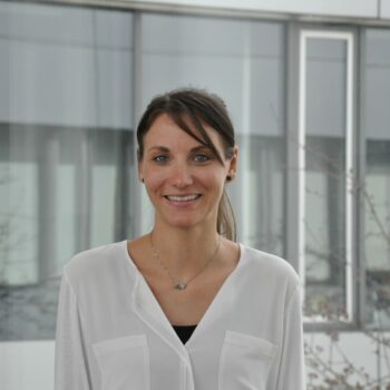 A picture of Ms Anna Werner, who works in the centre management of the Medical Valley Center Forchheim.